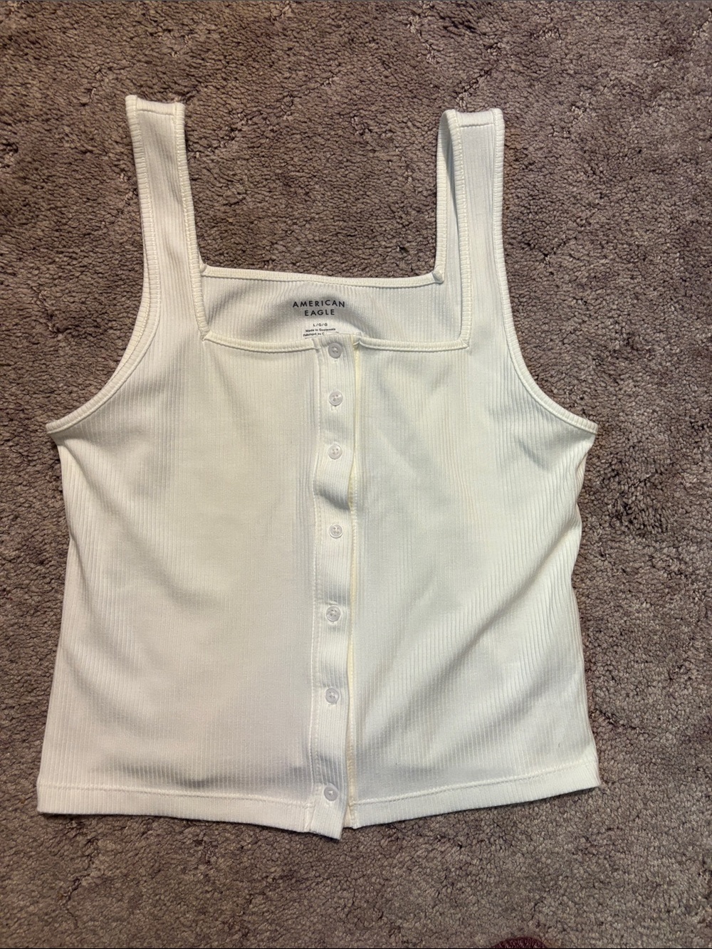 American Eagle Outfitters White Tank